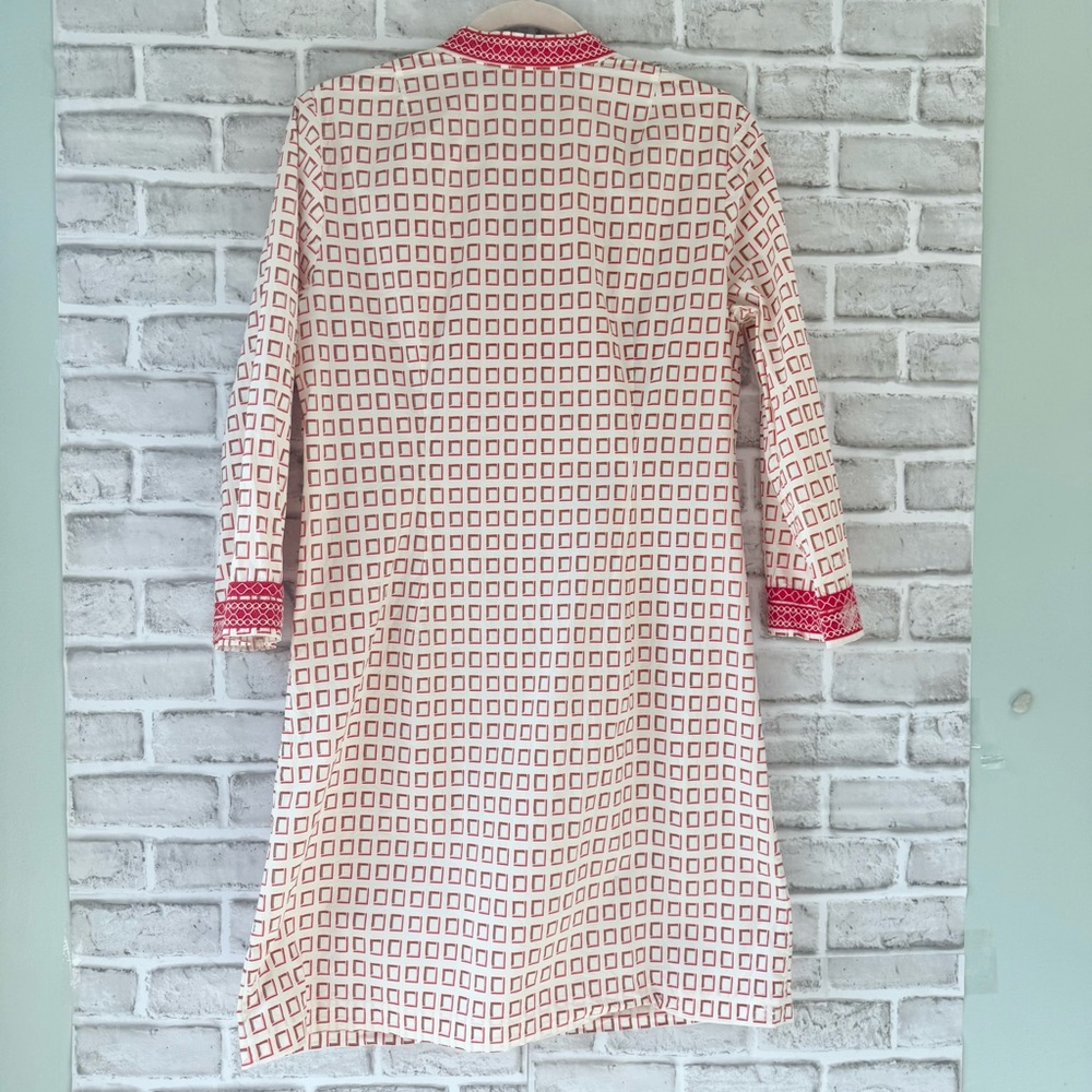 Tory Burch embroidered tunic dress size 10 - Picture 6 of 14